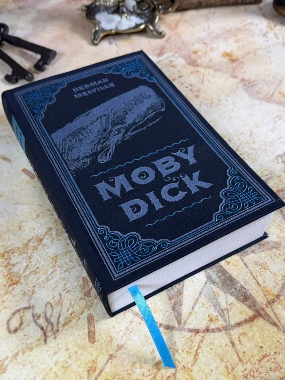 Moby-Dick Hardcover by Herman Melville | Paper Mill Press Collectible Edition